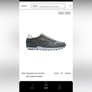 Nike Dbreak Type ‘Iron Grey’ Shoes